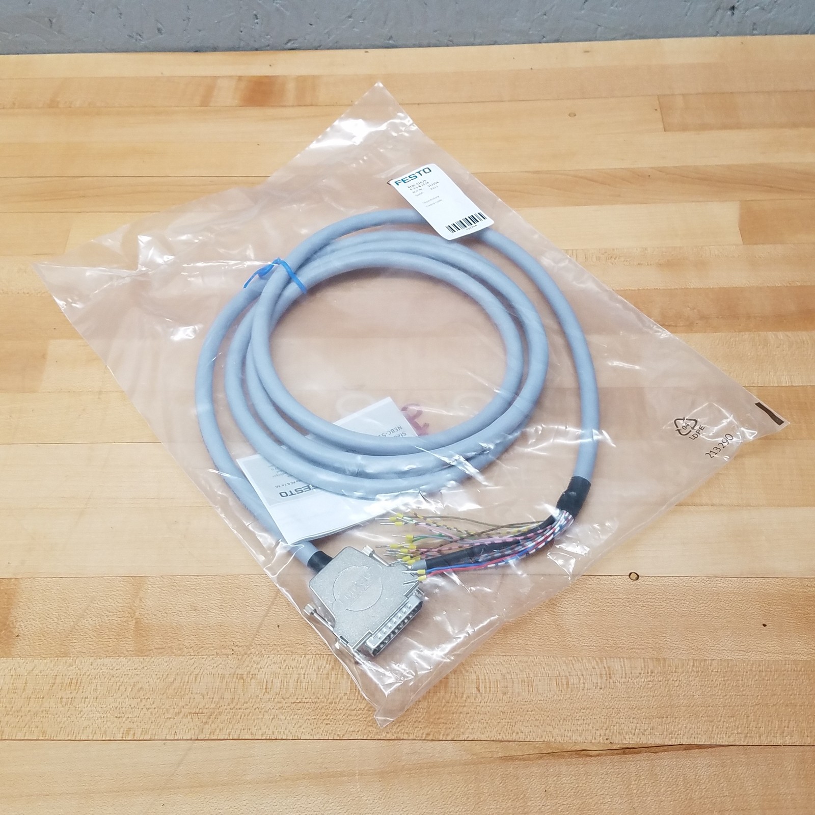 Festo NEBC-S1G25-K-2.5-N-LE26 Control Cable, 2.5 Meters - NEW