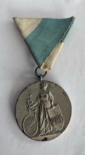 Alte Sportmedaille für Radsport-Wettbewerbe „CONS. ÄHR. PREISFAHREN 1911".