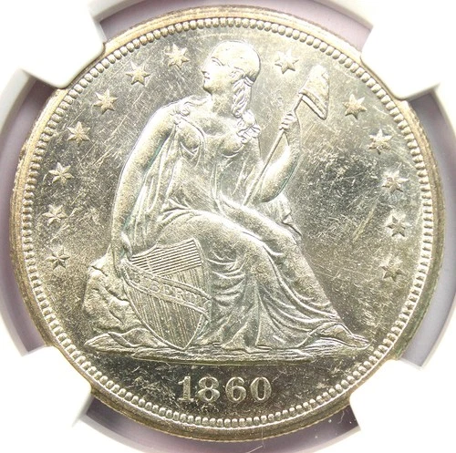 1860-O Seated Liberty Dollar — photo from another recent sale