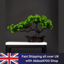 27cm Artificial Pine Bonsai Tree Fake Plant Home Office Desk Decoration