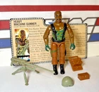 GI Joe Roadblock 1984 v1 *100% Complete w/File Card, NEAR MINT!* Vintage ARAH
