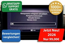 NEU 2026! Audi A1,A2,A3,A4,A5,A6,A7,A8, 4G C7 Navigation Update Europa + Carplay