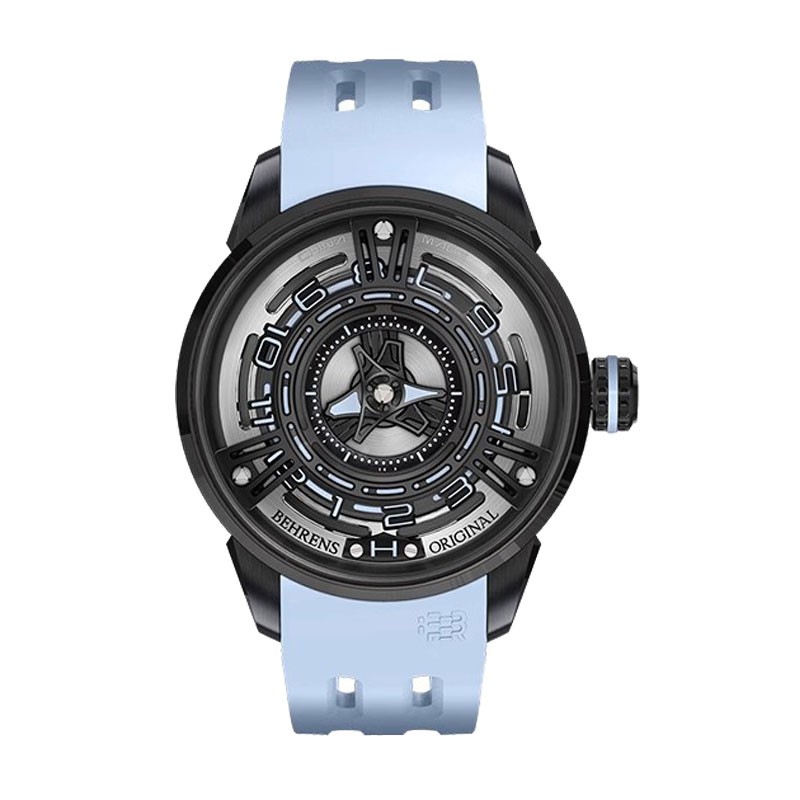 BEHRENS Starship Ⅱ Mechanical Watch with Luminous & Water-Resistant Features 