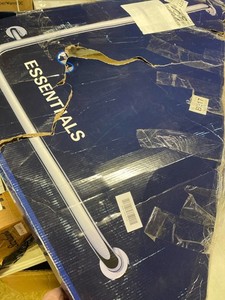 Grohe 40797001 Essentials 38 in. Concealed Screw Grab Bar in Starlight Chrome