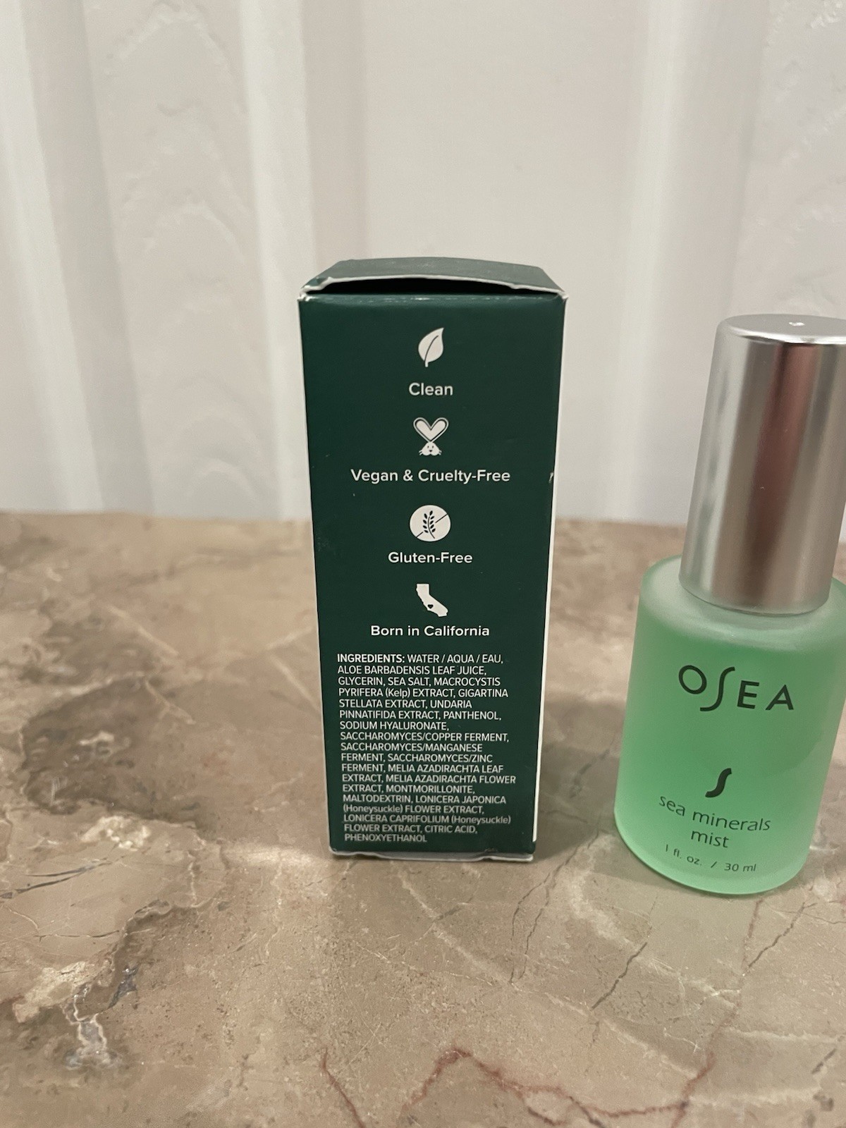 Osea Sea Minerals Mist Balanced Mineral Hydration New 1 fl Oz 30 mL