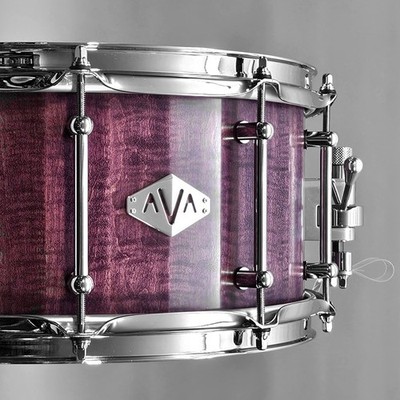AVA Drums 14x6.5 curly maple Slim-Stave snare drum