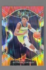 2020-21 Panini Select Anthony Edwards Concourse Red Orange Flash Prizm RC #61