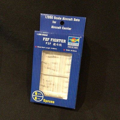 NEW/SEALED Trumpeter Model Airpilane 06241 1/350 F2F Fighter BOX OF 6 SETS