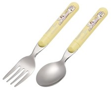 Skater Spoon and Fork Cutlery Set Dishwasher Safe Made in Japan Snoopy Brothers