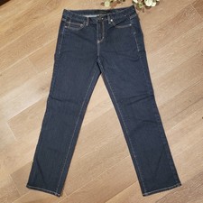 Calvin Klein Jeans Womens 10/30 High Rise Dark Wash Denim Skinny