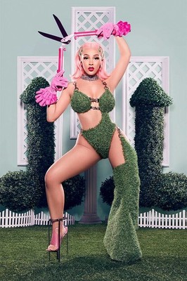 613623 Doja Cat Hip Hop Rap Sexy Singer Star Wall Print Poster