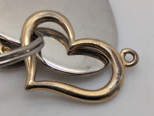 Assorted Heart Charms Keyring