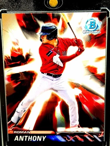 Roman Anthony RARE ROOKIE BOWMAN CHROME RC SP Investment Card | Red Sox