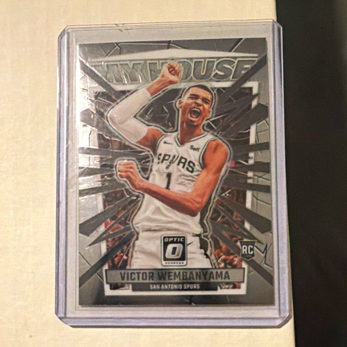 Victor Wembanyama #6 2023 Donruss Optic My House card