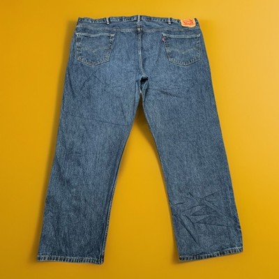 Levi s 505 Herren Straight Jeans W54 L32 100% Cotton #R8-9