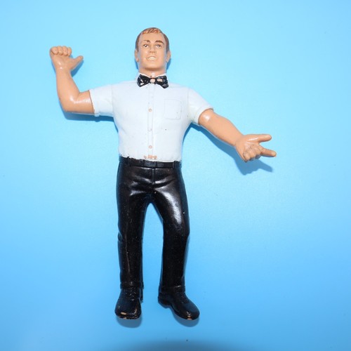 8 Vintage WWF Titan Sports LJN White Shirt Referee...