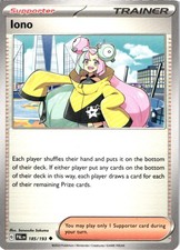 Iono (Cosmo Foil) 185/193 Holo Promo Miscellaneous Cards & Products Pokemon NM