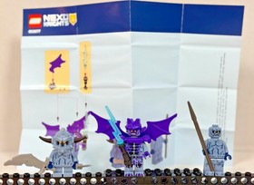 LEGO (853677) Nexo Knights: Stone Monsters Set 3 Minifigures - Complete - Castle
