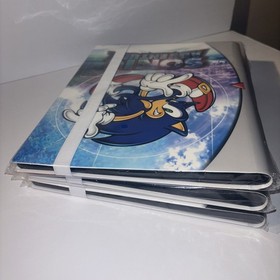 3 SEGA DREAMCAST TRADING CARD BINDERS LIMITED RUN GAME SONIC ADVENTURE SHENMUE +