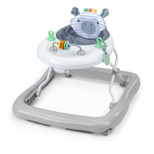 Smooth Strides Activity Baby Walker - Chambray, Developmental Walker, 3 Adjustab