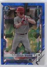 2021 Bowman Chrome Draft Sapphire Edition Jordan Viars #BDC-132 0c4