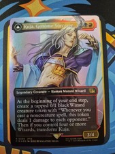 Kuja, Genome Sorceror R 0399 Borderless Foil | Final Fantasy MTG