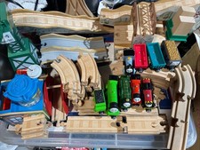 Thomas Friends Wood Railway Train Lot