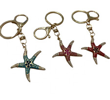 Starfish Keychain - Multiple Color Options