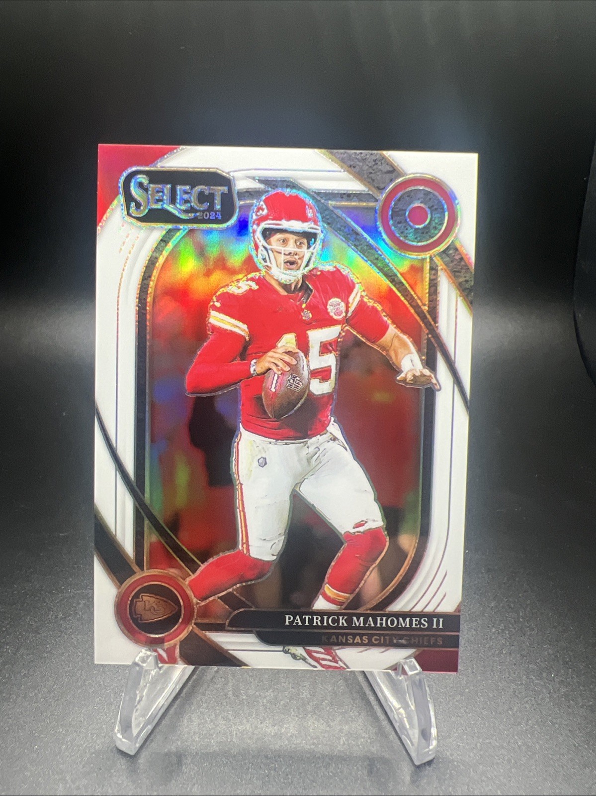 2024 Panini Select PATRICK MAHOMES Club Level White /35 Kansas City Chiefs