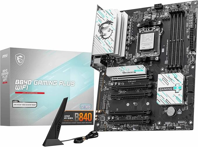 MSI B840 Gaming Plus WiFi ATX AMD DDR5 Motherboard