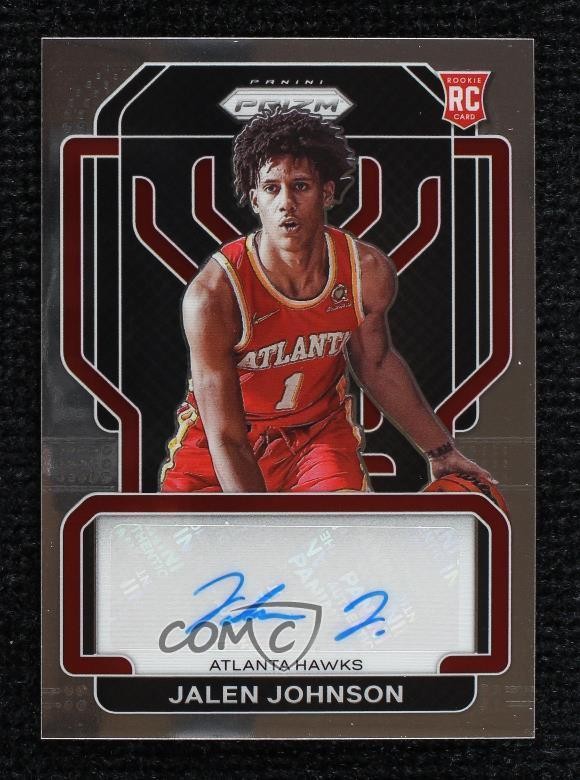 【PSA10 】ジェイレン・ジョンソン　RC PRIZM 直筆サイン　ルーキー Jalen Johnson 2021 Prizm #RS-JJO Rookie Signatures Price Guide