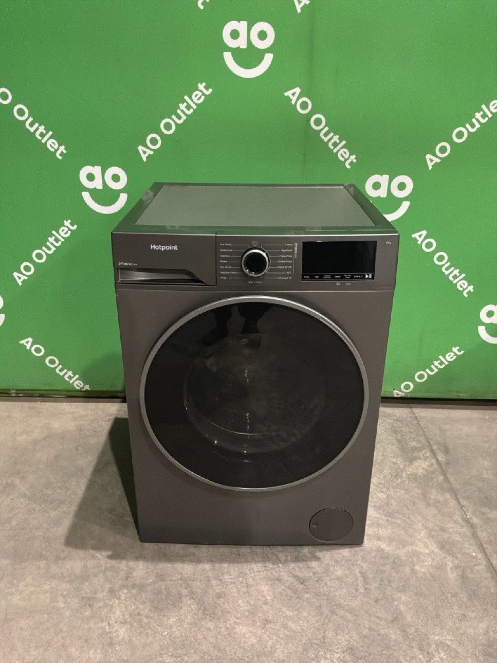 Hotpoint HBCA 123G CARE UK 12kg Washing Machine 1400rpm - Dark Grey #LF122493