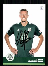 Lukas Hoffmann Autogrammkarte FC Homburg 2022-23 Original Signiert