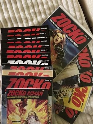 16x Comic ZOCKo Sammlung 1, 15, 16, 17, 20, 26-36 & Roman, Horror SF, Z. 0, Mila