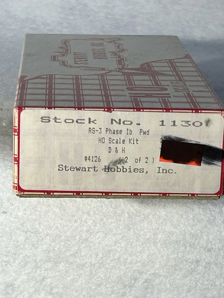 Cool Stewart Delaware & Hudson RR RS-3 Loco HO Foto 4 de 4