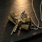 David Yurman Dual-X Two-Tone Cross Necklace 17.7+5in Length Extension Chain — photo 3