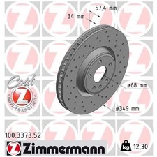 2x Bremsscheibe vorne für Audi A4 8WH B9 8W2 8W5 A5 F53 F57 F5A A6 C8 | 2621912