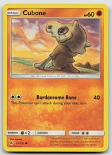 Pokemon Card Cubone Common SM - Forbidden Light 57/131