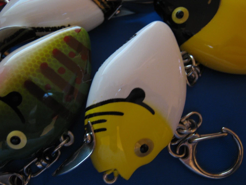 Heddon Fishing Lure Keychain Quality Boat Key Choice of Colors Punkinseed 2nd ed - Image 3 of 4