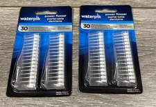 2 Waterpik Power Flosser Mint Whitening Replacement Tips 30 Count EaModel FTW-01