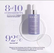 Monat IR Clinical Hair Thinning Defense Scalp Serum 50ml, Vegan, New | RRP £77