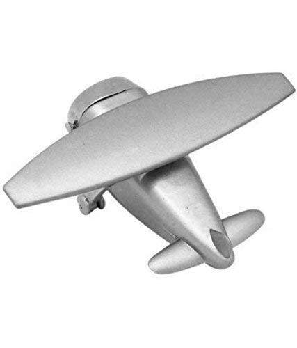 Horloge De Table Vintage Avion – Roues Rotatives, Design Métal, Style Antique, Fabrication Artisanale Inde