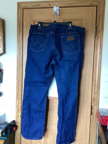 Wrangler 47MWZ Regular Fit 40X32 Blue Jeans - Pre-owned - Picture 6 of 11