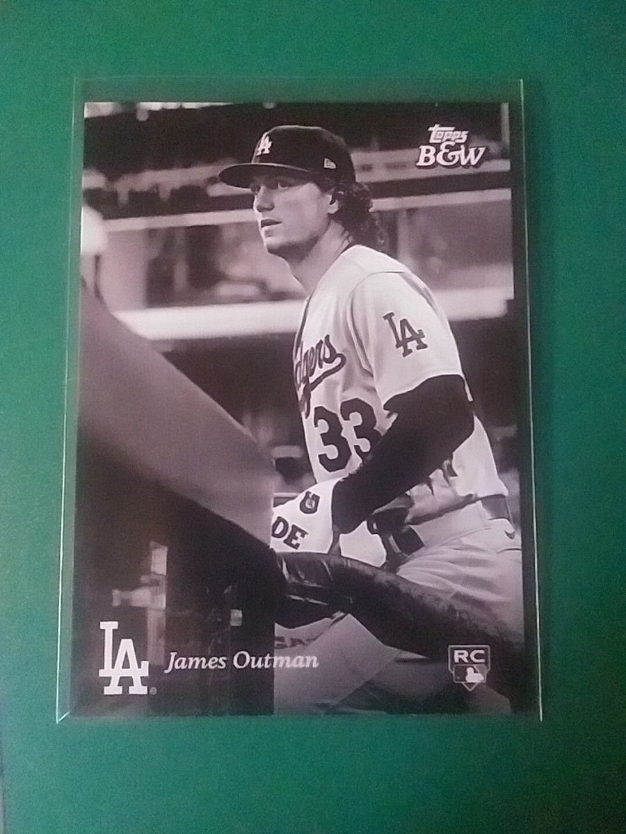 2023 Topps Black and White #98 James Outman RC (Dodgers) | eBay