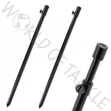 Banksticks x2 Aluminium 50-90cm Carp CHUNKY Ali Bank Sticks Black Rod Rests
