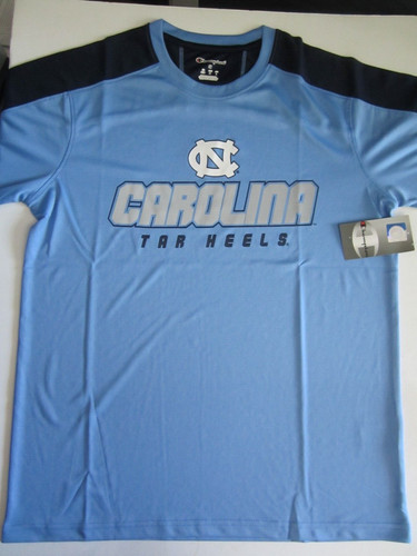 NCAA North Carolina Tar Heels Champion Impact Color Blocked T Shirt Medium New