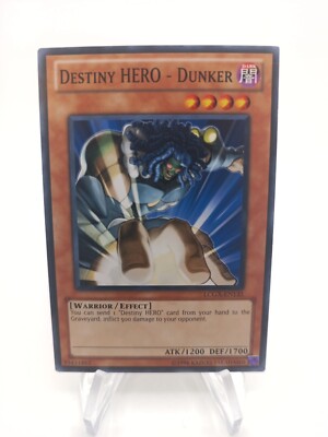 Yu Gi Oh - Destiny Hero - Dunker - LCGX-EN135 - Common - Unlimited - Near Mint