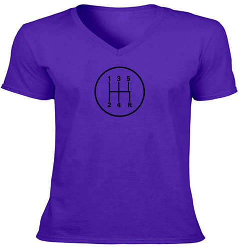 5 Speed Stick Unisex Tee Manual Transmission Shift Pattern T-Shirt Gift Shirts - Picture 16 of 19