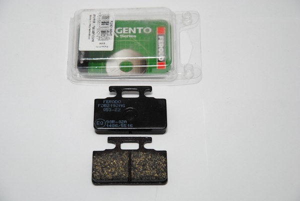 Vordere BremsbeläGe Honda NH 50 Lead AF01 1988-1992 Ferodo FDB2192AG Argen-image