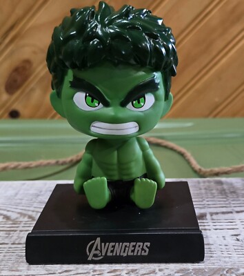 Rubber Duck Dash Ornament, Collectible, Duck Duck Jeep, Bobblehead Hulk